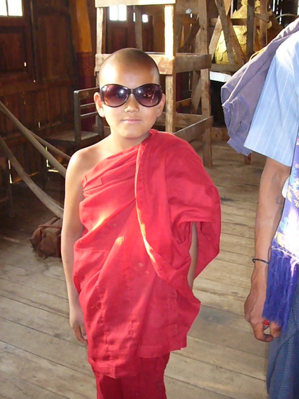 The ways of the west permeate a monastery in a remote village.